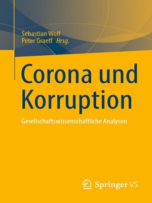 cover image of Corona und Korruption